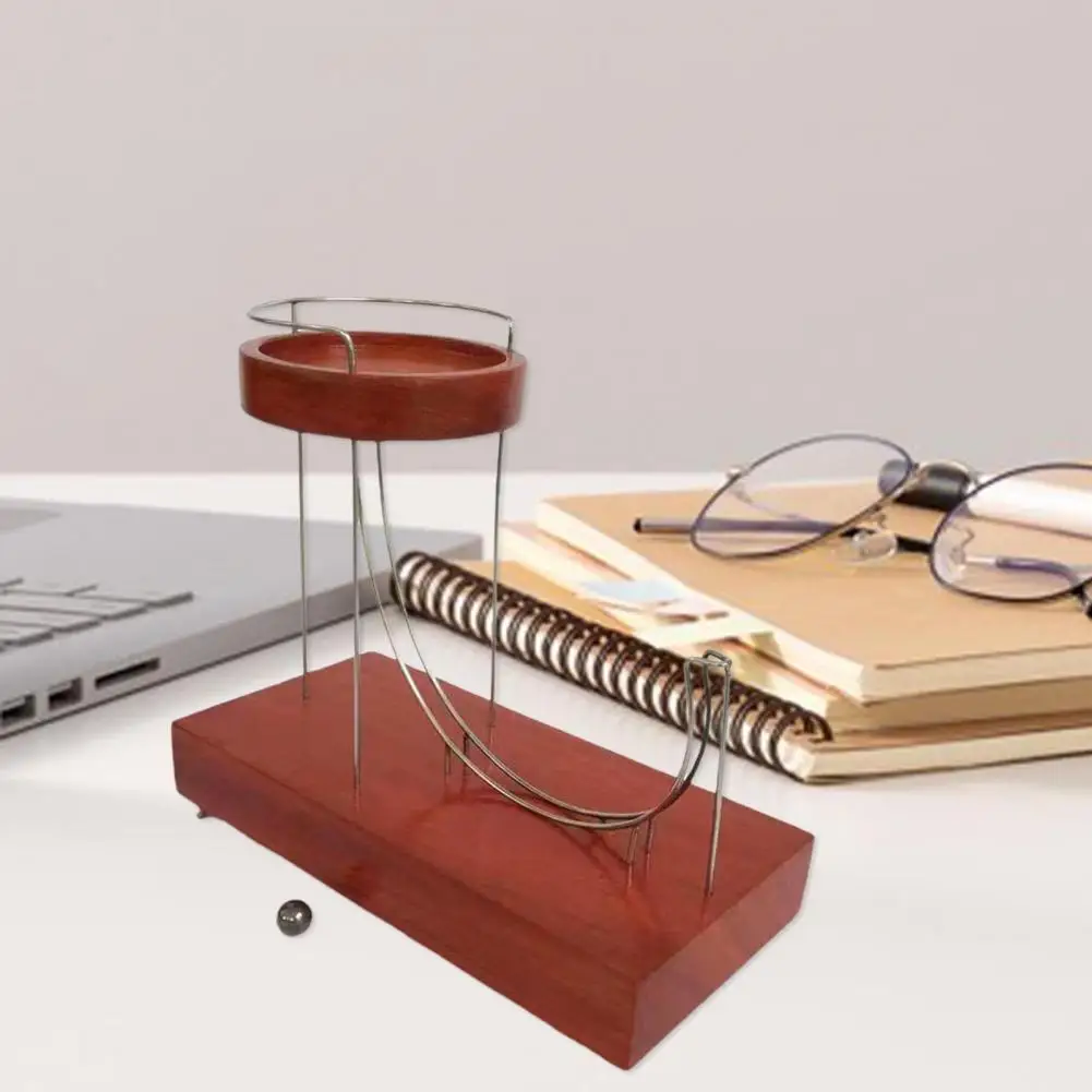 

6Pcs/Set Modern Table Ornaments Engraving Perpetual Toy Easy to Operate Kinetic Art Perpetual Decorative Toy Anti-scratch