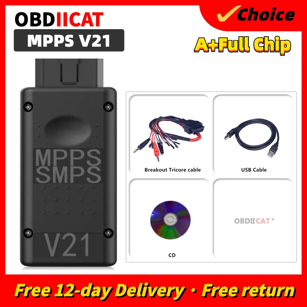 

MPPS V21 OBD2 MPPS V18 ECU Chip Tuning Interface MAIN Multiboot Breakout Tricore Cable For EDC15 EDC16 EDC17 Car Tools