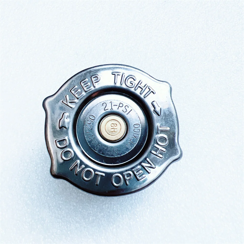 21фунтовая крышка радиатора (крышка резервуара для воды) 5278767AB, 5278767AA, подходит для: 2.4L, 3.6L, Diesel 3.0L, 4.7L, 6.4L, Dodge Challenger