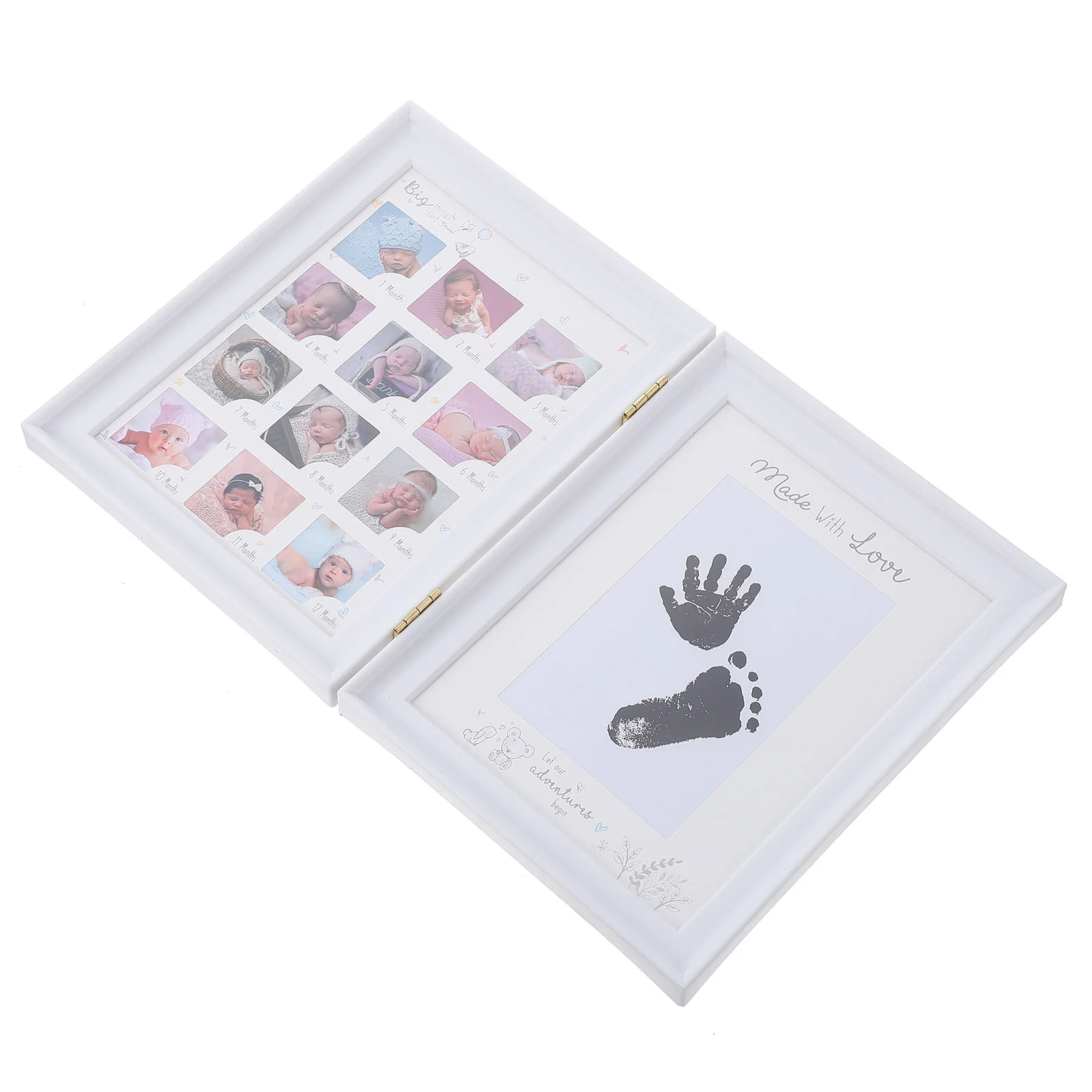 

Adornment Infant Growth Recorder Desktop Ornament Baby Photo Frame Picture Frame for Office Newborn Home