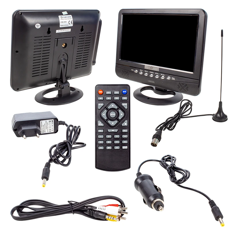 POWERMASTER PM-4654 9 5 TFT LCD USB/SD Аналоговый ТВ-тюнер портативный ТВ-монитор - купить по