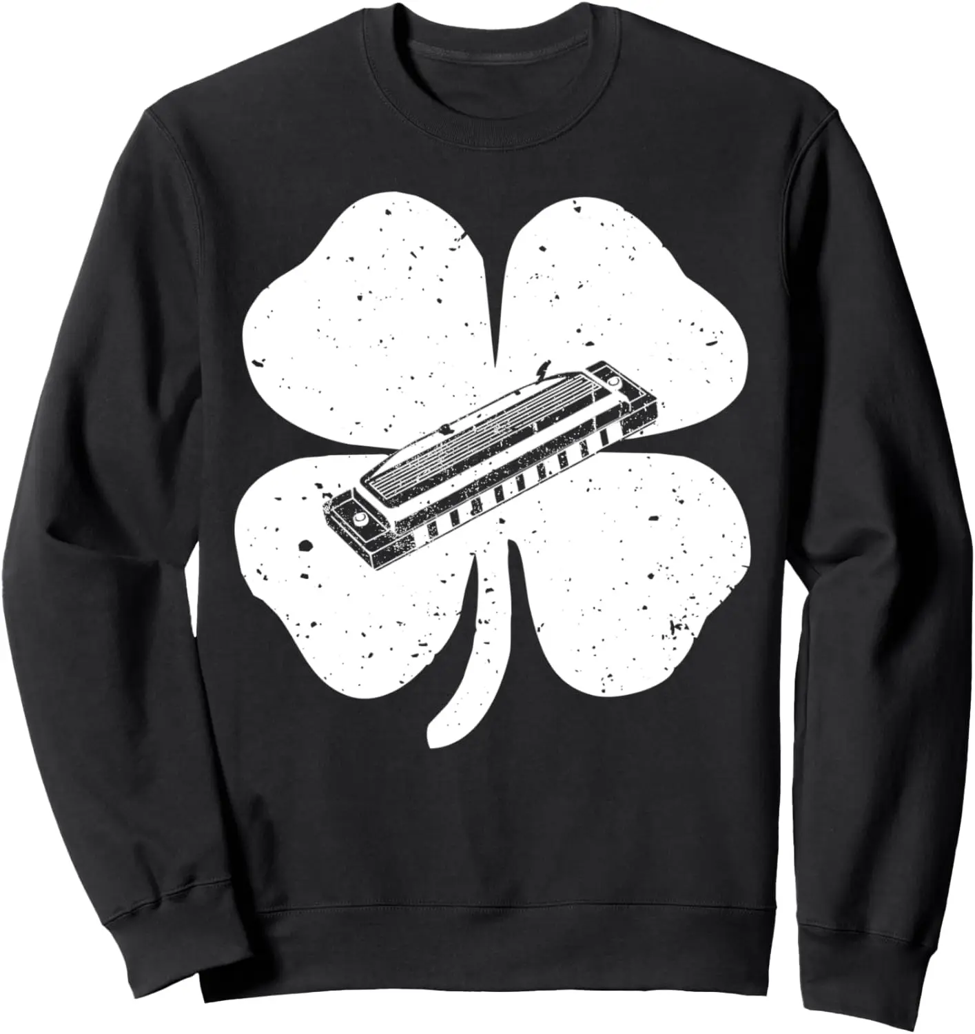 Забавный костюм ирландской губной гармошки Shamrocks толстовка ко Дню Святого