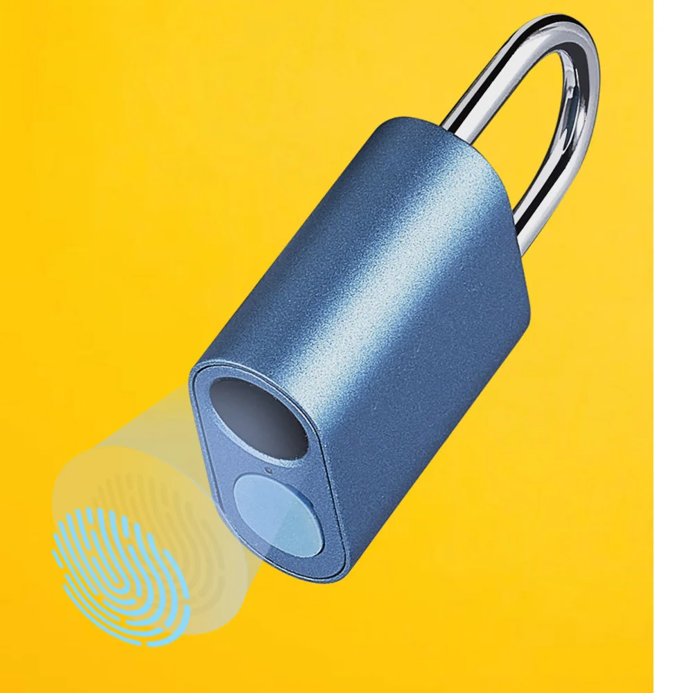 

Mini Noc Loc Smart Fingerprint Padlock USB Rechargeable IPX7 Portable Intelligent Lock Finger Print Unlock NEW XIAOMI Waterproof