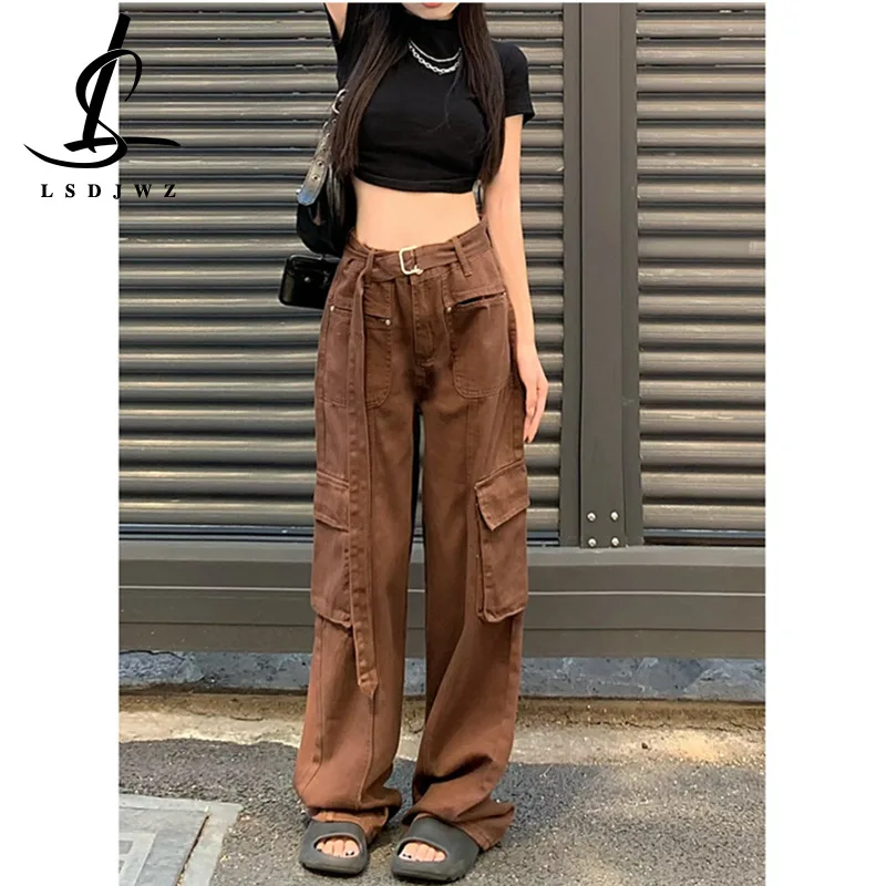 Straight Leg Jeans Women 2022 Streetwear New Jeans Woman High Waist Women's Pants Female Clothing Korean Fashion Y2k Denim Baggy