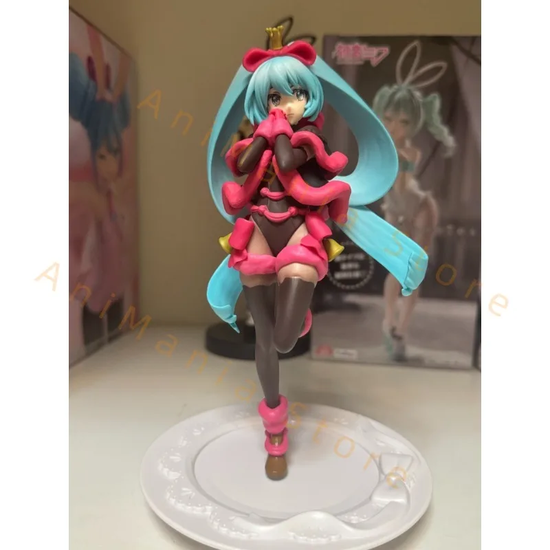 FuRyu оригинальная вокалоидная певица Хацунэ Мику Exc∞d креативная фигурка SweetSweets Noel Raspberry 21 см модель игрушечные фигурки подарок (art.: 3920d02a0f4e5) - 3920d02a0f4e5