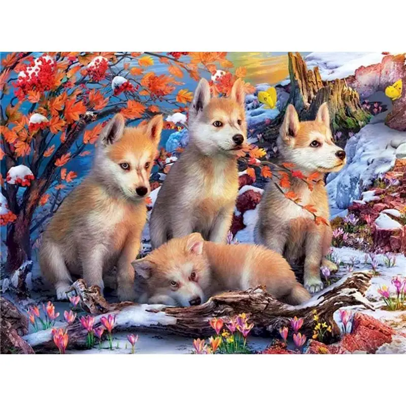 

Картина по номерам на холсте, 60x75 см, без рамки