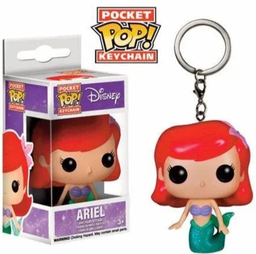 Funko pop принцесса Ариэль Русалочка замечательная фея брелок поп виниловые фигурки