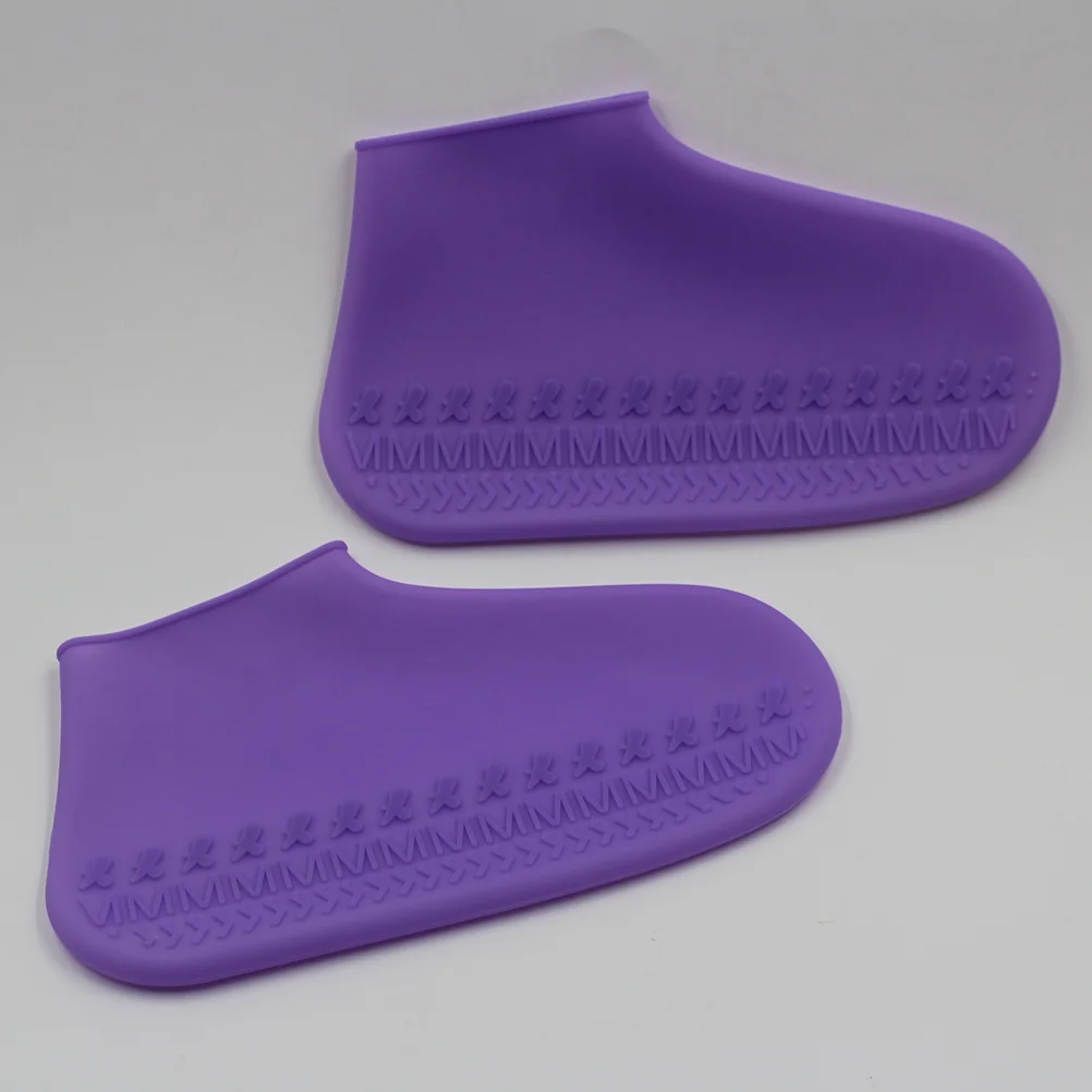 

Silicon Shoe Covers Rain Garden Cycling Booties Rainproof Shoes Kids Protection