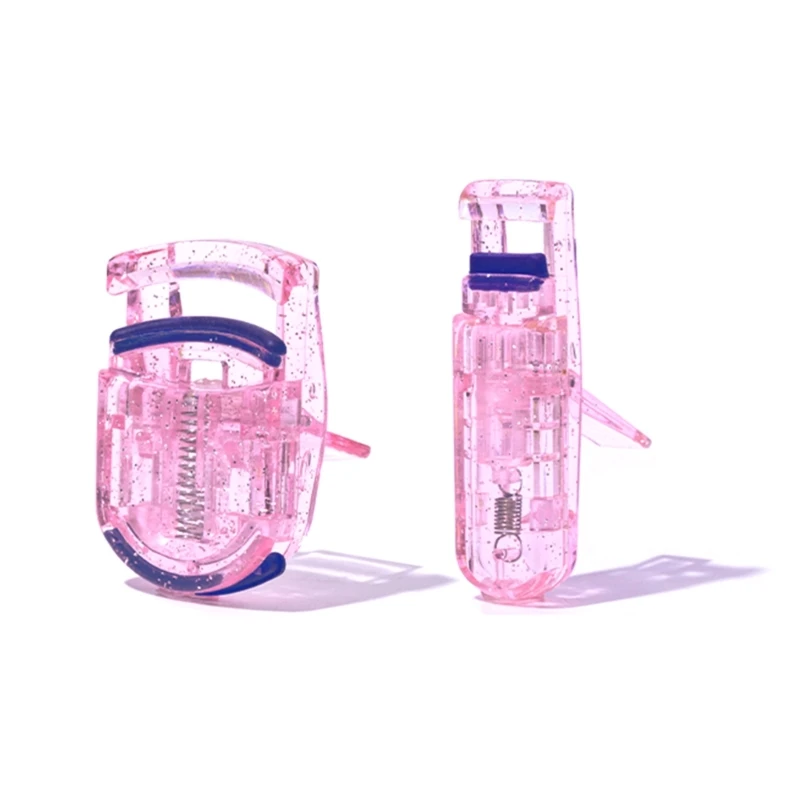 

2Pcs Silicone Eyelash Curler No Pinching Mini Lash Curler for Dramatic Lash Look