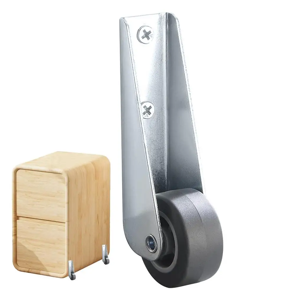 

Сверхмощный Ролик с длинным кронштейном, направленное колесо, боковое Крепление, ролики, мебельные колеса, гладкие и тихие ролики для