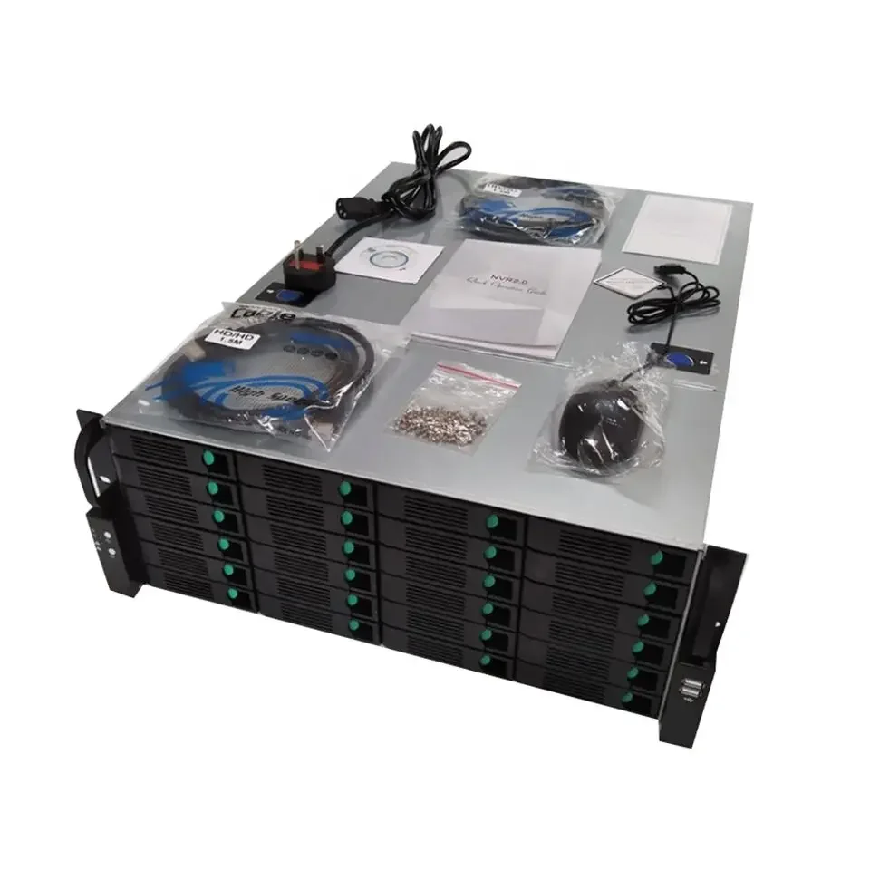 Сетевой видеорегистратор 128 каналов 4K производитель 4U 24HDD H.265 облачный проект