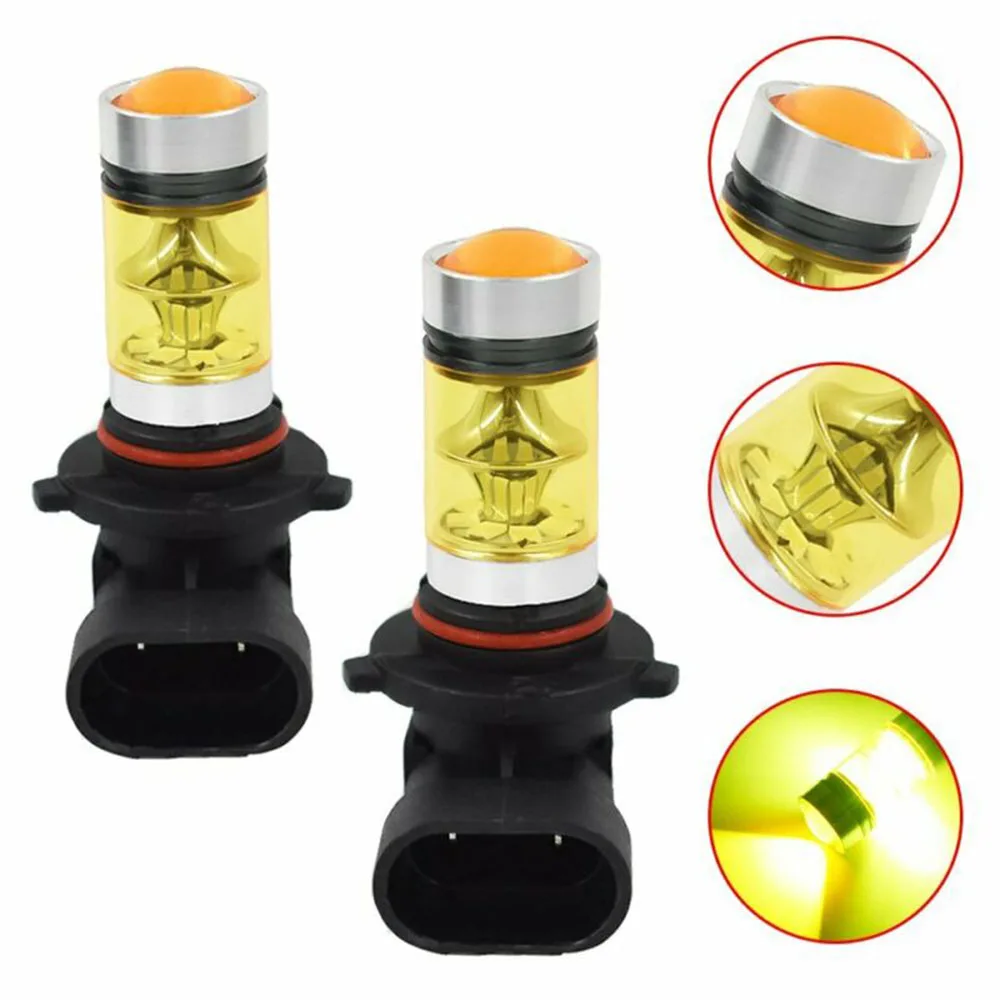 

Replacement LED Light Set Shockproof Auto Bulbs Car DC 12V DRL Lamp Super Bright