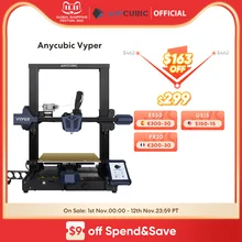 ANYCUBIC Vyper Auto-leveling 3D Printers More Accurate And Silent Printing Large Print Size with 245*245*260mm FDM 3D Printer