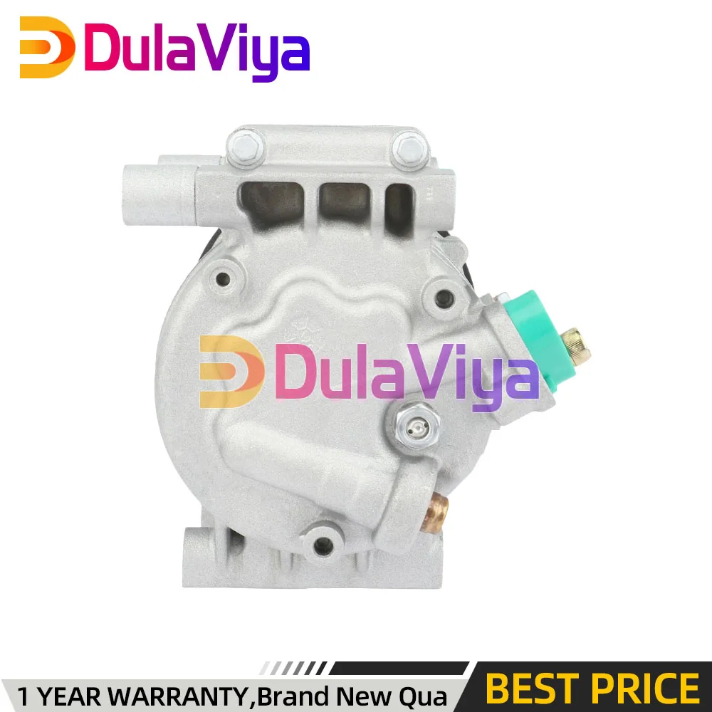 Фото Компрессор кондиционера VS16 для Hyundai Accent 2006-2009, Dodge Attitude 2010-2012 1.6L (номера деталей: 5512437, 6512437, 7512437, 977011E000, 977011E001) №4