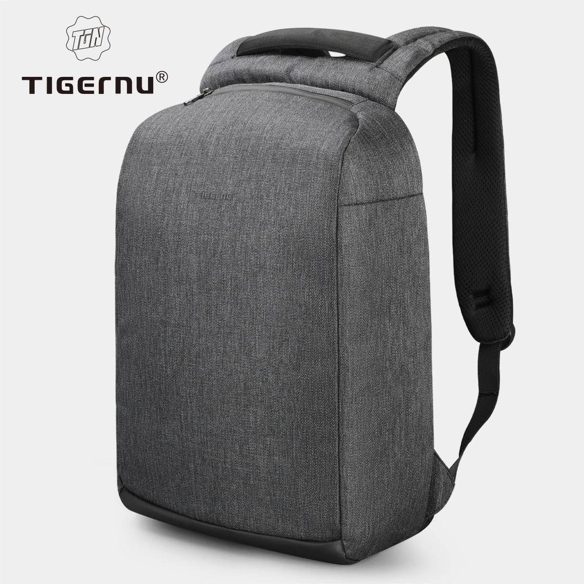 Tigernu-mochila informal impermeable para hombre, antirrobo para ordenador portátil de 15,6 pulgadas...