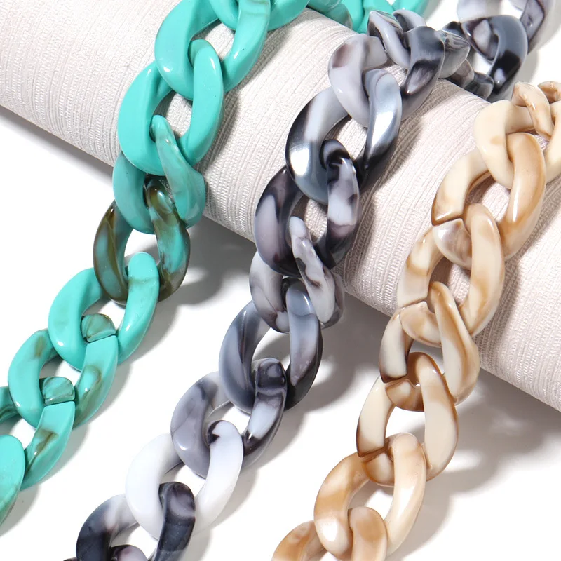 

50 звёзд, Очаровательная градиентная акриловая цепочка, бусины россыпью, сделай сам, ожерелье, браслет, изготовление ювелирных изделий, Женс...