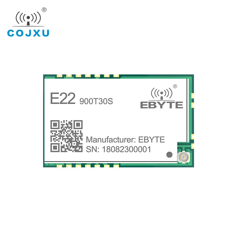 SX1262 1 Вт UART LoRa TCXO 915 МГц модуль cojxu E22-900T3 0S беспроводной модуль 868 МГц большой диапазон IoT SMD IPEX SX1262 1 Вт UART LoRa TCXO 915 МГц модуль cojxu E22-900T3 0S беспроводной модуль 868 МГц большой диапазон IoT SMD IPEX