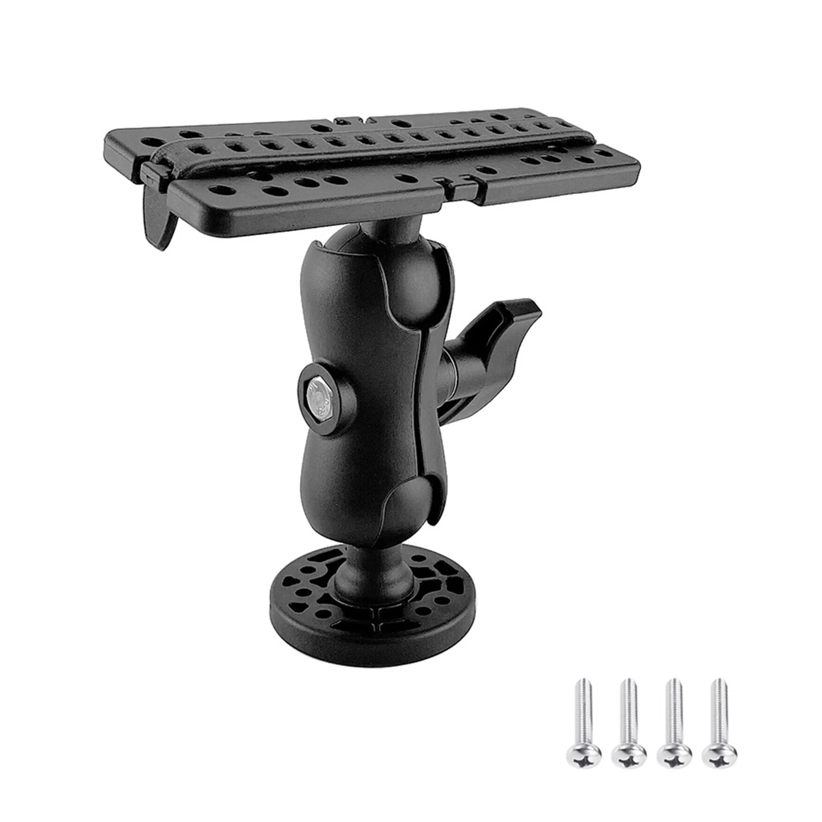 

Boat 360 Degree Swivel Ball Head With Screws Fish Finder Mount Base GPS Plate Kayak Accessories Marine Universal Catamaran