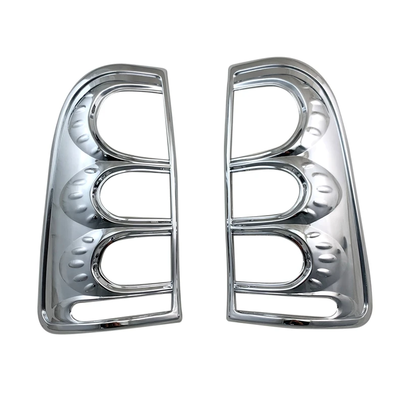 Хромированный задний фонарь противотуманный стоп-сигнал накладка для Toyota Hilux SR5