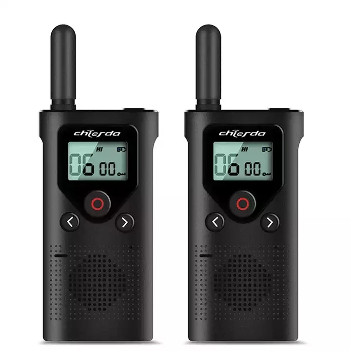 2pc Chierda CD18P Popular Design 2 Km Range Two Earphone 3.7V Battery Arm Retevi Profesional Mini Speaker Walkie Talkie