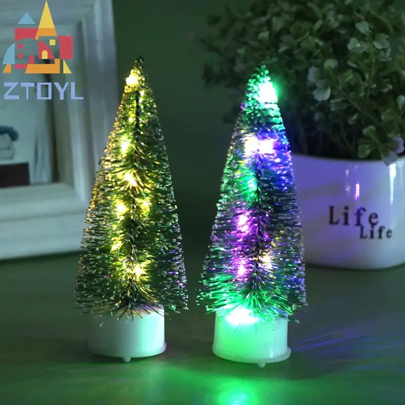 

1 шт. миниатюрное светодиодное освещение для кукольного домика, искусственное мини-освещение на Рождество, праздник, снег, мороз, Рождественская елка, украшение Hoarfrost