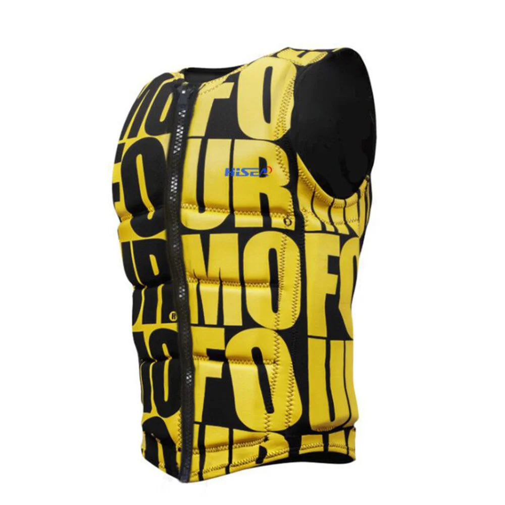 

New Professional Adults Life Jacket Vest Surfing saving Drifting Motorboat Swimming Floating Clothing Safety 2022