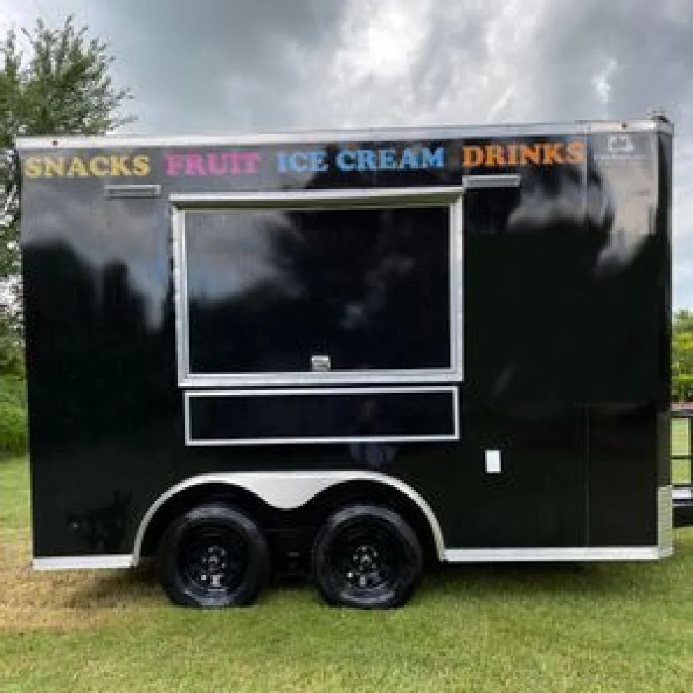 

Fully Equipment Mobile Food Truck Fast Crepe Food Trucks Concession Trailer with Extension for Small Business