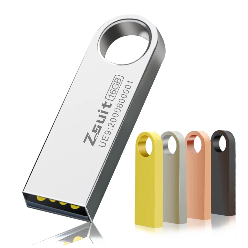 

New mini metal high-speed memory 2.0 3.0 8G 16G 32G creative custom text and LOGO USB flash drive