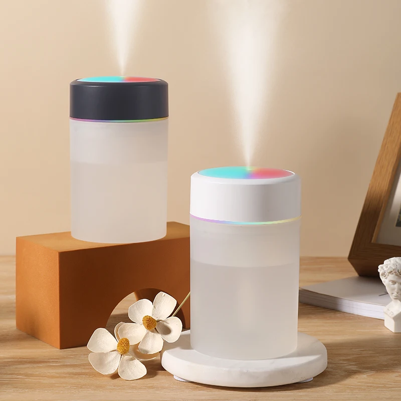 

Usb Glare Cup Humidifier Car Home Office Desk Portable 360ml Usb Cool Cup Humidifier Mist Sprayer With Light Electric Mute 360ml