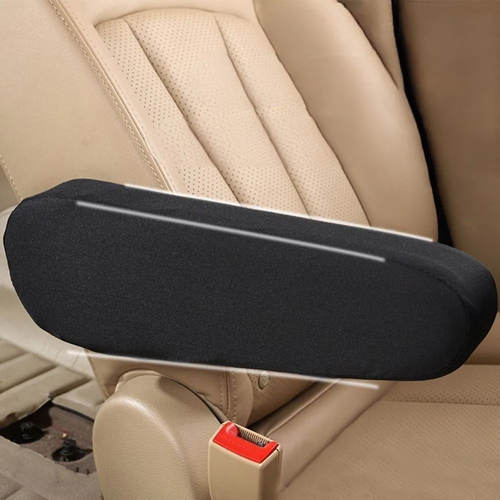 

Universal Car Seat Armrest Cover Soft Comfortable Elastic Cloth Interior Armrest Dust Proof Hand Armrest Protector Covers