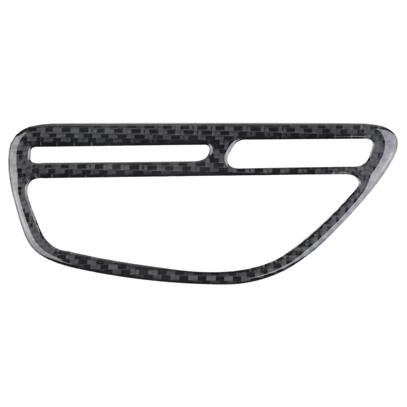 

Carbon Fiber For Dodge Challenger 2015-2020 Accessories Interior Car Co-Pilot Air Conditioner Outlet Vent Cover Sticker