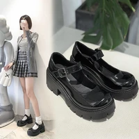 shoes lolita shoes women japanese style mary jane shoes women vintage girls high heel platform shoes college student size 40