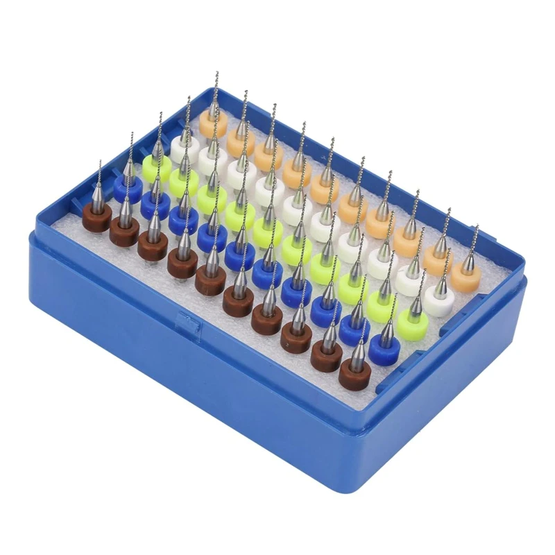 

50x печатная плата сверла из карбида вольфрама микро сверла спиральная дрель