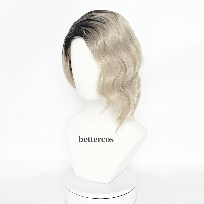 Парик для косплея Gwen Stacy термостойкие синтетические волосы с эффектом омбре