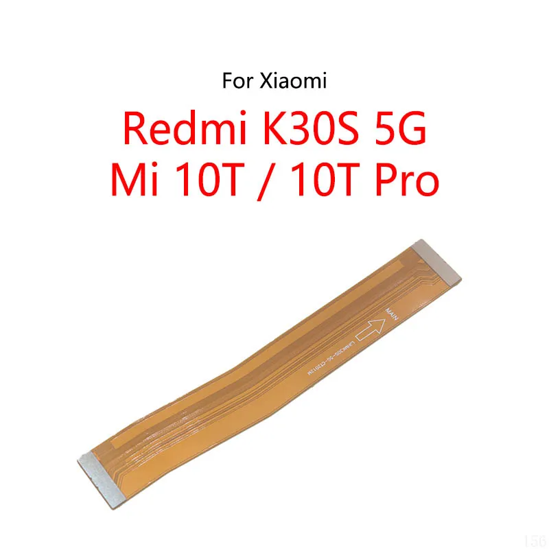 

10 шт./партия для Xiaomi Redmi K30S 5G / Mi 10T Pro ЖК-дисплей подключение материнской платы кабель материнская плата гибкий кабель