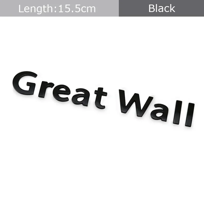 

3D металлический логотип автомобиля, эмблема на хвост, наклейка, декоративные наклейки для Great Wall 2.0T 3.0T Hover H5 H3 H2 M4 C30 Deer Haval Wey VV7S