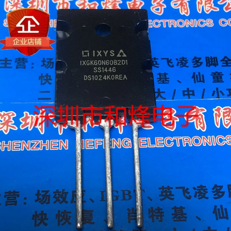 

Free ShippingIXGK60N60B2D1 TO-264 600V 75A 10pcs