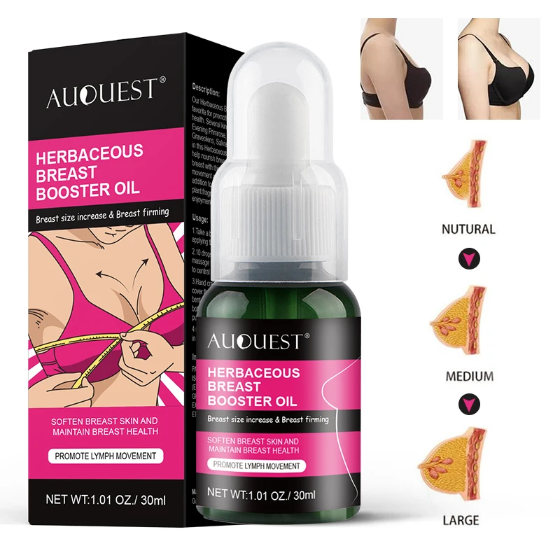

AUQUEST Breast Enlargement Essential Oil For Women Firming Skin Enhancement Breast Enlarge Chest Massage Breast Serum Body Care