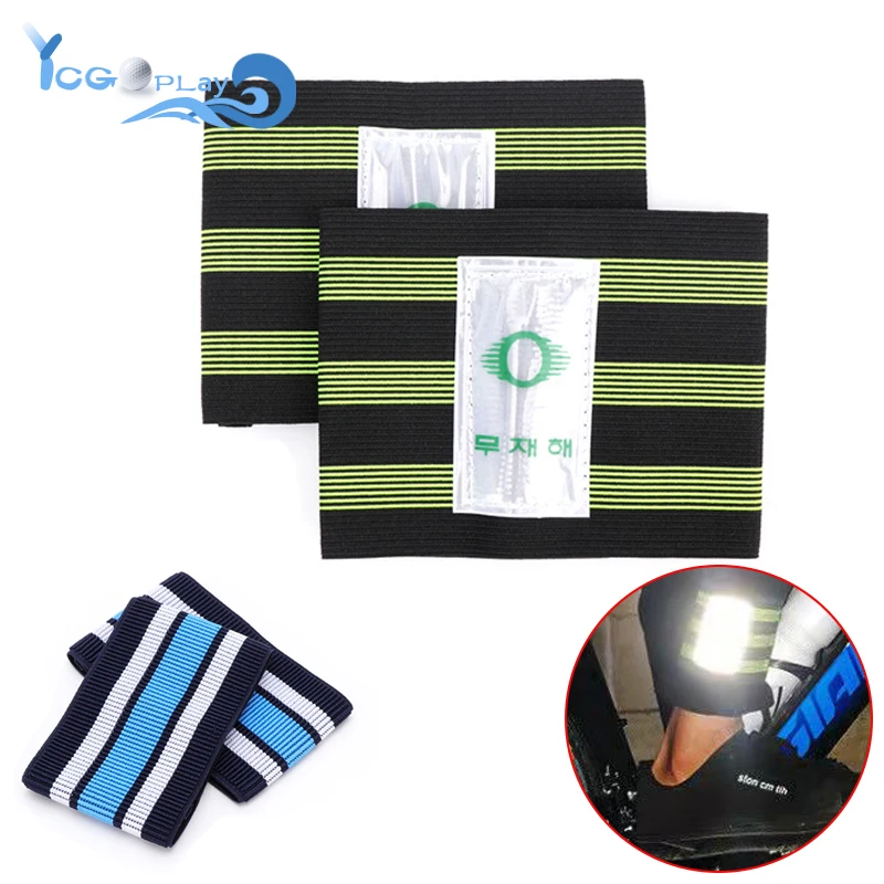 

Widened Reflective Elasticated Ankle Leg Straps Bicycle Sports Safety Reflective Tape Night Riding Accessories Beam Foot Straps