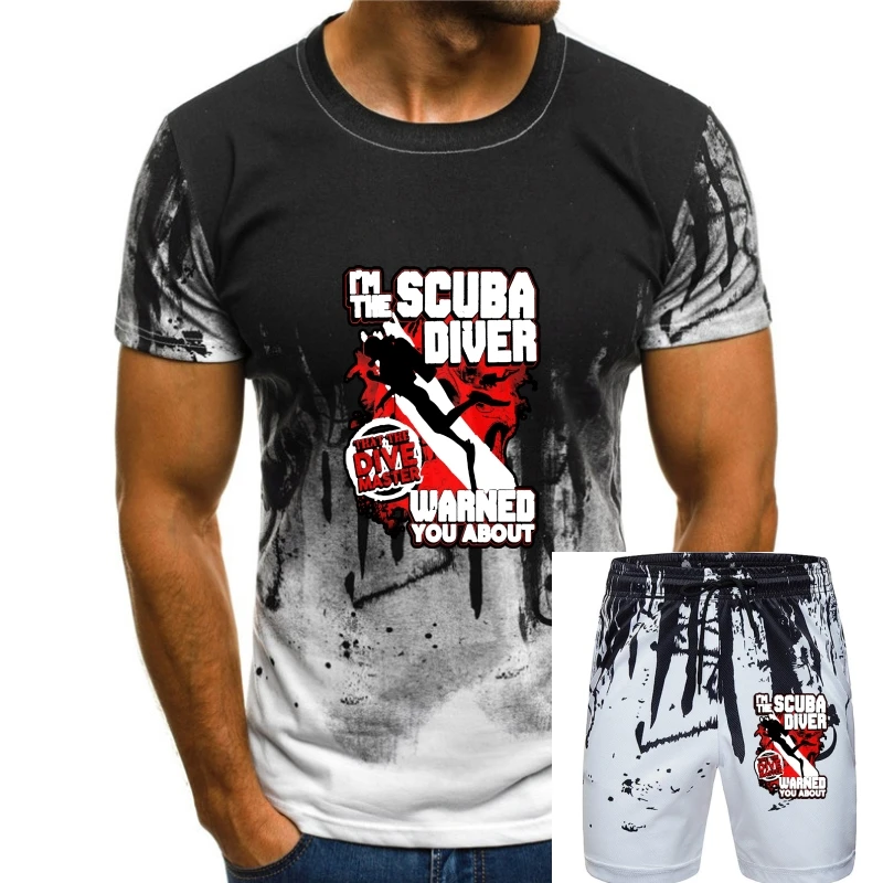 

Scuba Warned You - Im The Diver That Dive Master Tagless Tee T-Shirt