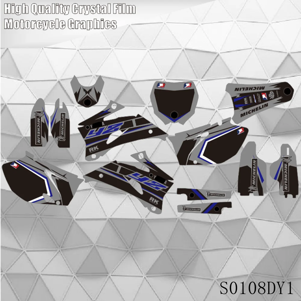 

For YAMAHA YZ250F YZ450F YZ 250F YZ 450F YZF 250 YZF 450 2006 2007 2008 2009 Graphics Decals Stickers Background