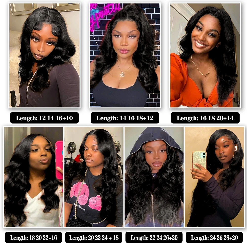 Пряди с застежкой волнистые бразильские натуральные человеческие волосы 3 дюйма