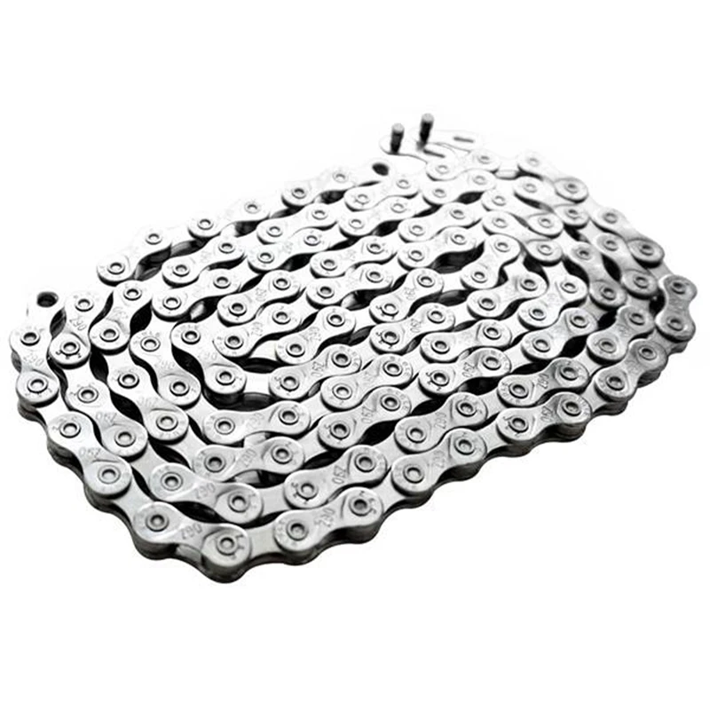 

AI CYCLING 12 Speed 116L Bicycle Chain Mountain Bike Chain MTB 12S With Quick Links Replacement Silver