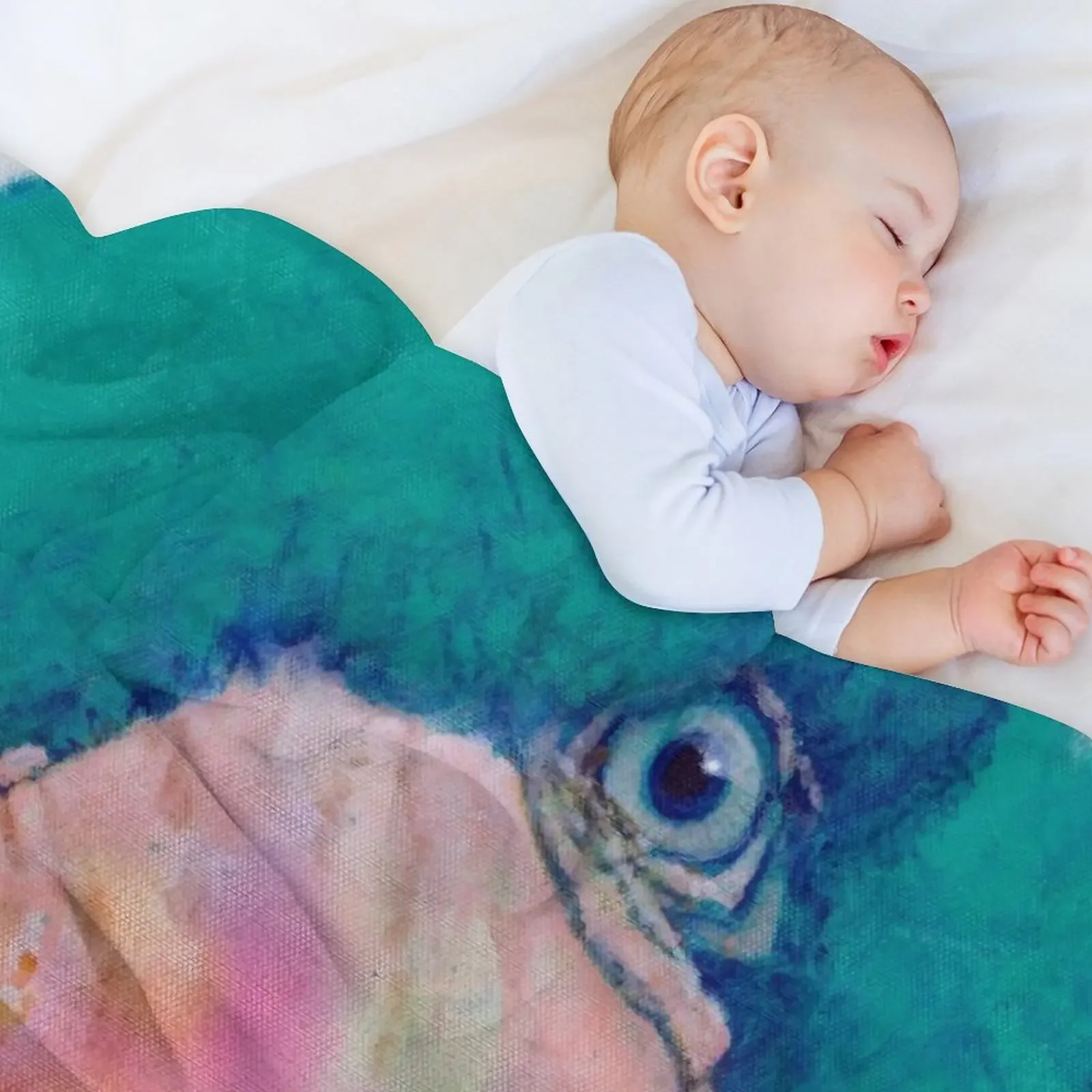 Shoebill плед одеяло Ретро плюшевые модные диваны одеяла