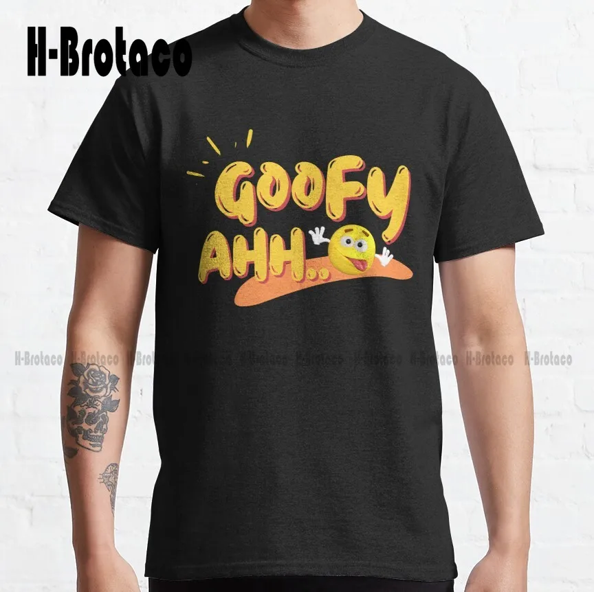 

New Goofy Ahh T-Shirt Classic T-Shirt Shirt For Men High Quality Cute Elegant Lovely Kawaii Cartoon Sweet Cotton Tee Shirts New