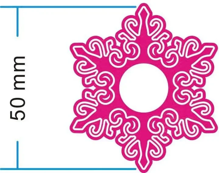 Штампы снежинка зимний узор металлические трафареты силиконовый трафарет для