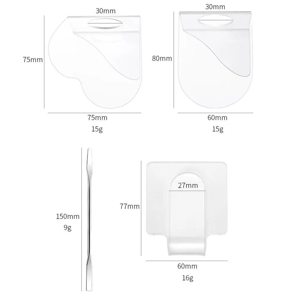 Косметическая доска шпатель стержень тарелка для рисования маникюрные