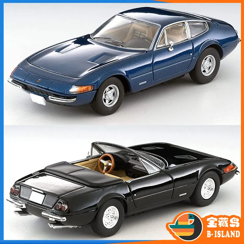 TAKARA TOMY TOMYTEC TLV 328 GTB Красный и Черный GTS Cabriolet 365 GTB4
