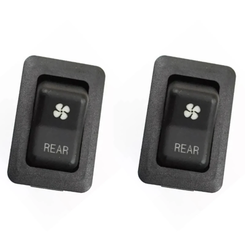 

2X Air Conditioning Rear Heater Blower Switch MR218466 For Mitsubishi Pajero Montero 1990-2004 V10-40