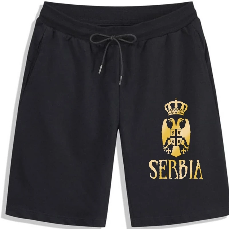 

Шорты мужские повседневные хлопковые, летние модные мужские короткие шорты, сербские белградские балканские сервисские дизайнерские пепельки для мужчин
